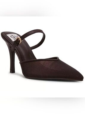 DV by Dolce Vita Dark Brown Pointed-Toe Mary Jane Heel